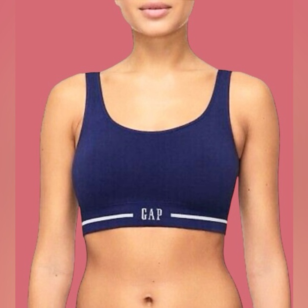 🔥GAP BODY! SEAMLESS COTTON COMFORT BRA! PADDED!!